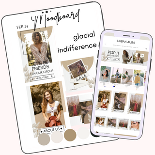 Urban Aura E-Commerce Canva Template Pack