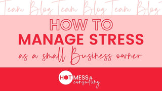 How To Manage Stress As A Small Business Owner