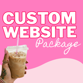 CUSTOM Website Package