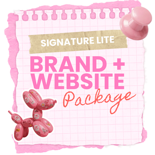 Our Signature Lite Branding + Website Optimization Package