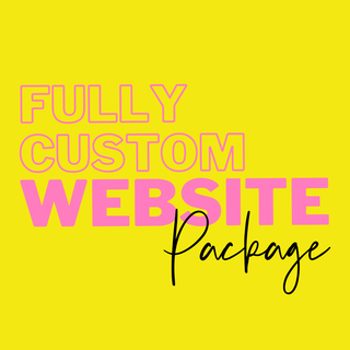 CUSTOM Website Package