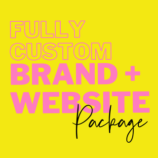 CUSTOM Branding + Website Design & Optimization