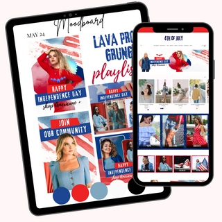 4th July E-Commerce Canva Template Pack