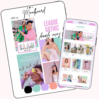 Glam Revival E-Commerce Canva Template Pack