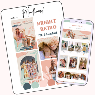 Serene Soiree E-Commerce Canva Template Pack