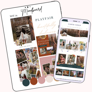 Earth Child E-Commerce Canva Template Pack