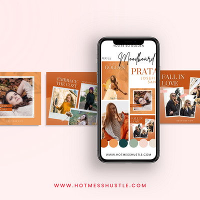 So Golden E-Commerce Canva Template Pack