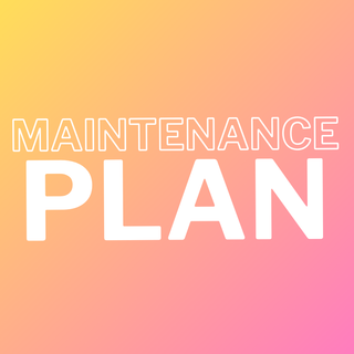 Homepage Maintenance Plan