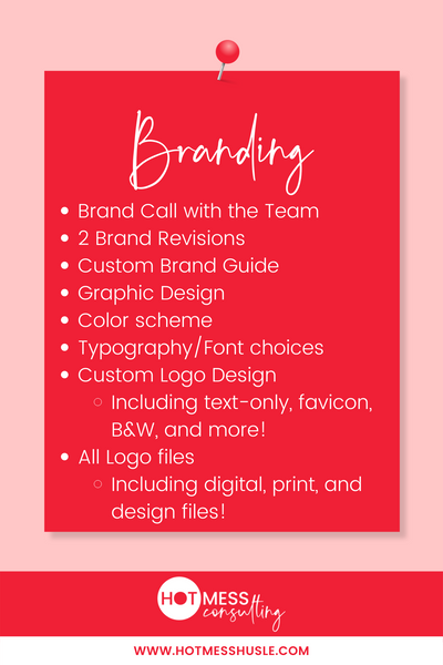 CUSTOM Branding + Website Design for Shopify or CommentSold
